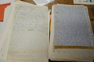 Contents of the Monica Sjoo papers
