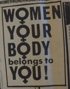 Women Your Body Belongs to You